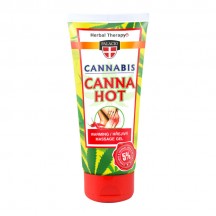 CANNABIS šildantis masažinis gelis 200ml. 